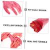 4pcs Halloween Body Parts Props Bloody Halloween Hands Halloween Severed Body Parts view 4