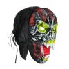 HAOZAIKEJI Halloween Scary Head Mask, Horror Animal Full Head Mask Death Witch Zombie Cosplay Costume Creepy Party Decoration Supplies (yellow head) view 2