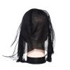 HAOZAIKEJI Halloween Scary Head Mask, Horror Animal Full Head Mask Death Witch Zombie Cosplay Costume Creepy Party Decoration Supplies (yellow head) view 3