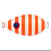 Slow Skip VB 200g Magma BG-Red Zebra view 1