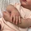 iCradle Lifelike Reborn Baby Dolls 19 Inch Soft Body Realistic Newborn Baby Doll Real Life Baby Dolls Girl Blue Eyes Best Birthday Present for Kids Age 3+ view 3