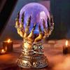 Maedack Halloween Crystal Ball Witch Celestial Crystal Ball Flashing Crystal Ball for Halloween Decoration view 4