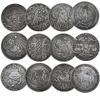 12 Constellation Commemorative Coins Aries/Taurus/Gemini/Cancer/Leo/Virgo/Libra/Scorpio/Sagittarius/Capricorn/Aquarius/Pisces Souvenir Arts Collection-12 PCS (Constellation) view 1