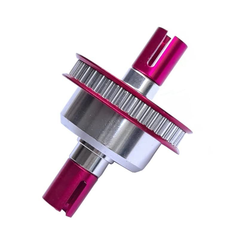 HF12GHFHI Metal 38T Gear Belt Differential Upgrade Parts for Sakura S XI XIS CS D4 D5 Ultimate DGS DGX DGXI DG5 DG7 DGW RC Car ( Color : Pink )