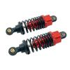 4Pcs Aluminum Alloy Shock Absorbers Damper Set for Tamiya TT-01 TT01 TT-02 TT02 1/10 RC Car Upgrade Parts ( Color : Red ) view 3