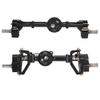 2Pcs Front and Rear Portal Axle for WPL C14 C24 C24-1 C34 C44 B14 B24 1/16 RC Car Upgrade Parts ( Color : Black ) view 3