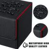 Vicenpal 8 Pack Card Deck Case Bulk, Sleeved Leather Card Boxes, Magnetic Card Game Box with Sleeves for 100 Plus Playing Cards Box Compatible with MTG/TCG, 8 Colors(Horizontal Style) view 2