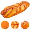 LUOZZY Fake Bread Artificial Bread PU Material Bread Model Fake Cake Decoration Photography Props Kitchen Toy Decoration view 3