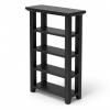 LUOZZY Doll House Book Shelf Mini Wooden Dollhouse Bookcase Furniture Decor view 1