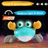 control future Crawling Crab Baby Toy - Infant Tummy Time Toys 3 4 5 6 7 8 9 10 11 12 Babies Boy 3-6 6-12 Learning Crawl 9-12 12-18 Walking Toddler 36 Months Old Music Development 1st Birthday Gifts view 2