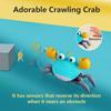 control future Crawling Crab Baby Toy - Infant Tummy Time Toys 3 4 5 6 7 8 9 10 11 12 Babies Boy 3-6 6-12 Learning Crawl 9-12 12-18 Walking Toddler 36 Months Old Music Development 1st Birthday Gifts view 3