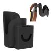 2-in-1 Universal Stroller Cup Holder with Phone Slot  Adjustable Bottle Holder for Strollers, Wheelchairs, Walkers & Scooters, Black view 2