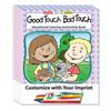 ZOCO  Good Touch Bad Touch Custom Coloring Books for Kids (250 Bulk Pack, With Crayons)  Private Parts, Body Safety, Personal Space Education for Ages 3 and Up  Games, Activities view 1