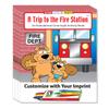 ZOCO  A Visit to the Fire Station  Custom Coloring Books (250 Bulk Pack, With Crayons)  Educational Activity Book for Kids About Firefighters & Firehouse Life view 1