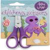 Ashton and Wright - Children's - Kids Scissors Soft Grip - 5"/12cm (Pack of 1, Purple) view 1