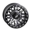 32x10-15 (Ribbed) Sand Lite Front on Tusk Teton Gun Metal/Black Compatible with Polaris 4/156 Bolt Pattern RZR/General Compatible with Kawasaki KRX Compatible with Yamaha RMAX view 3