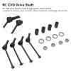 RC Drive Shaft High Carbon Steel Wear RC CVD Drive Shaft for Maxx for and Other 1/10 RC Car Black view 2