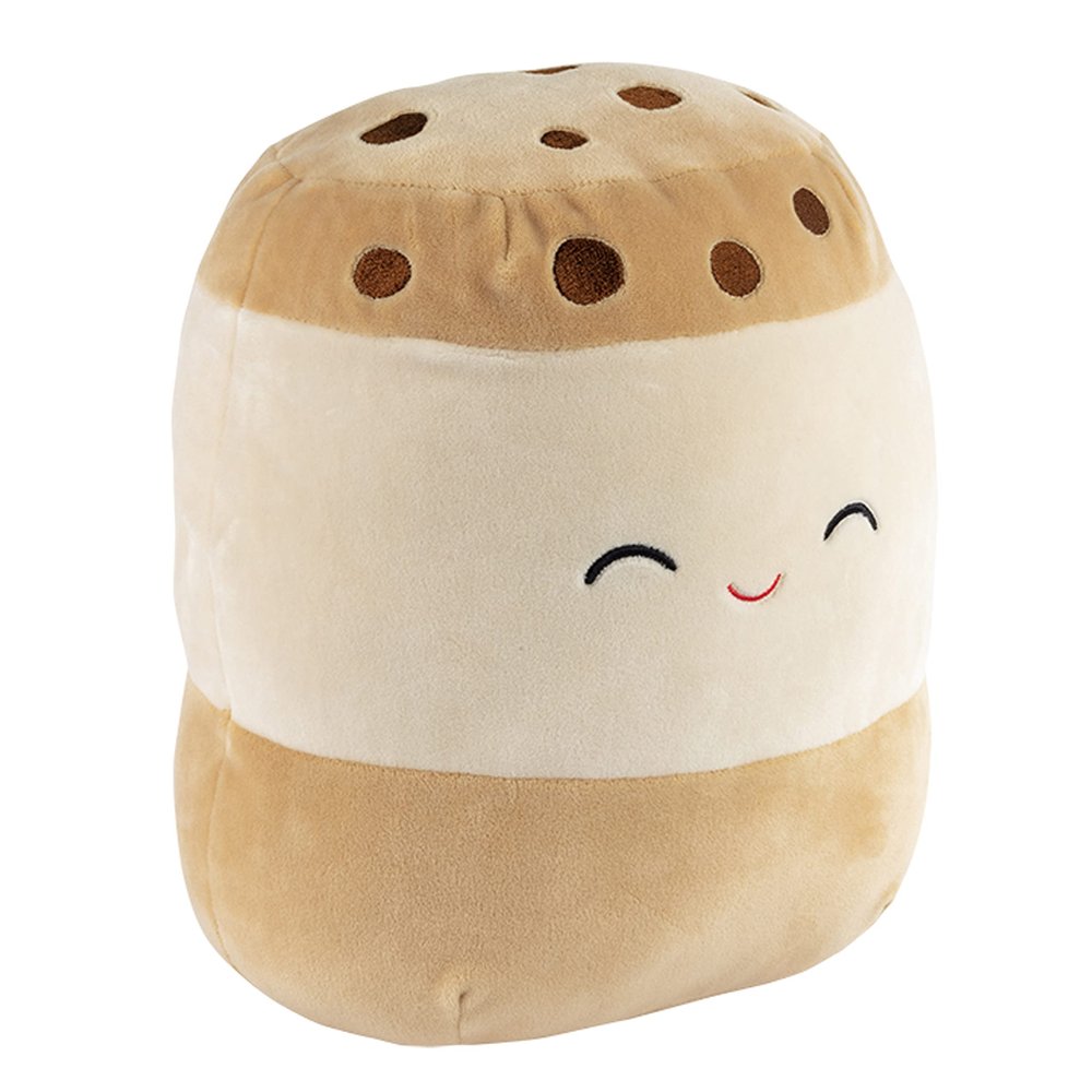 Squishmallows Original 10 Inch Koako The Ice Cream Sandwich - Official Jazwares Valentine's Day Plush - Soft, Cuddly Collectible Food Stuffed Animal Toy - Gift for Boys, Girls, & Kids