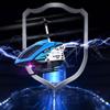 QAQQVQ 3.5 Channel RC Helicopter Simulation Aviation Model Alloy Side Fly RC Aerobatic Aircraft Delivery of Dual Batteries Life Time 40 Minutes Children Flying Toy view 2