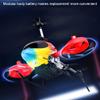 QAQQVQ 3.5 Channel RC Helicopter Simulation Aviation Model Alloy Side Fly RC Aerobatic Aircraft Delivery of Dual Batteries Life Time 40 Minutes Children Flying Toy view 3