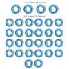 30 Pcs RC Complete Bearing Set for Tamiya 1/14 Semi - Grand, Freight, Globe Liner, R620, King Hauler Crawler Car Spare Parts view 2
