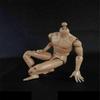 1/6 Scale Male Body,12inch Male Flexible Strong Muscular Action Figure Body Doll Collection (A) view 4