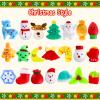 Christmas Goodie Bag Stuffers 42 Pcs Christmas Squishies Toys for Kids Bulk Mochi Squishies Fidget Stress Relief Toy Stocking Stuffers Christmas Party Favors Xmas Gifts view 3