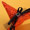 Dzrige Halloween Witch Hat Headband Witch Spider Web Headwear Witch Hat Headpiece Accessories for Halloween Party Cosplay (Orange) view 4