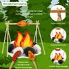 45 PCS Pretend Play Campfire Toy for Kids, Toddler Camping Toys Play Set Felt Campfire Playset with Pretend Cutting Fruits, Plush Fake Fire for Boys Girls Age 3 4 5 6 7 view 2