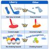 Liberry Toddler Golf Set, Upgraded Kids Golf Cart with Unique Shoulder Strap Design, Indoor Outdoor Sports Toys Gifts for Boys Girls 1 2 3 4 Years Old view 2