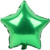 [10 Pack] Star Shape Foil Balloons, 18" Mylar Aluminum Foil Balloons 45cm Decorations for Birthday Party Wedding Engagement Party Celebration Holiday Show Party Activities (Green, 18 Inch) view 1
