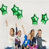 [10 Pack] Star Shape Foil Balloons, 18" Mylar Aluminum Foil Balloons 45cm Decorations for Birthday Party Wedding Engagement Party Celebration Holiday Show Party Activities (Green, 18 Inch) view 2