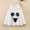Cevoerf Toddler Baby Boys Girls Halloween Costume White Ghost Face Cloak Cape Party Cosplay Robe Ghost Costume view 3