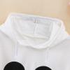 Cevoerf Toddler Baby Boys Girls Halloween Costume White Ghost Face Cloak Cape Party Cosplay Robe Ghost Costume view 4