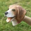 Omoojee Dog Hand Puppets, Rottweiler & Beagles & French Bulldog 3 pcs Latex Animal Toys, Realistic Puppets Gift for Kids view 4
