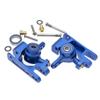 CODA RACING Alloy RC Caster Block&Steering Blocks&Rear Stub Axle Carriers for Traxxas 1/10 4X4 Slash, Stampede, Rustler 4WD -Replaces Part 6837 6832 1952 view 3