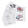 Alphabet Flash Cards for Toddlers Kids ABC Flash Cards Sight Words Learning Spelling Cards Educational Flashcards for Preschool Homeschool Kindergarten Supplies Water and Tear Resistant (Vehicles) view 1