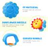 2pcs Watering Sun Flower Cartoon Watering Kettles Toy Garden Can Plastic Bucket Plant Sprinkling for (Random Color) view 3
