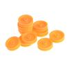 20Pcs/lot 2mm Hole Orange Plastic Belt Pulley for DIY RC Toy Car Airplane Accessories view 2