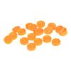 20Pcs/lot 2mm Hole Orange Plastic Belt Pulley for DIY RC Toy Car Airplane Accessories view 3