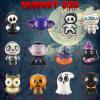 12 Pcs Halloween Toys Slow Rising Halloween Party Favors Pumpkin, Cat, Mummy, Vampire Soft Toy Teens Stress Relief Toys Game Treat Bags Fillers view 2