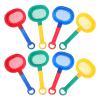 Toddmomy Kids Beach Toys Sand Sifters with Long Handle 8-Piece Plastic Sand Shovel Set for Outdoor Bath Sandbox Play view 1
