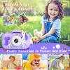 Dwfit Upgrade Selfie Kids Camera, Christmas Birthday Gifts for Boys Girls Age 3-12, HD Kids Digital Video Cameras for Toddler with Cartoon Soft Silicone Cover, Portable Toy for 3 4 5 6 7 8 Years Old view 2