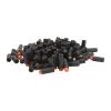 SPYMINNPOO 100pcs Refill,EVA Soft Darts Universal Toy Refill Foam for Various Toy (Black) view 3