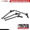 RCAWD CVD Driveshaft 124mm for ARRMA 6S, 1/7 Infraction 6S, Limitless Roller & 1/8 Typhon 6S, Typhon Roller & Felony 6S Upgrades Parts, #45 Steel Drive shafts Hop Ups for #AR220030#ARAC3984 Black view 4