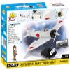 COBI Historical Collection World War II Mitsubishi A6M2 Zero-SEN Plane view 2