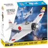 COBI Historical Collection World War II Mitsubishi A6M2 Zero-SEN Plane view 3