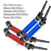 Drive Shaft CVD Upgrades Part for 1/10 Slash 4x4 VXL Platinum Ultimate,Rustler VXL 4X4,Stampede VXL 4X4,Hoss VXL,ARRCat 4pcs Front & Rear RC Hop-Ups Parts with Wrench,Red(More Power) view 2