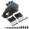ShareGoo Aluminum Transmission Case Gearbox Housing w/Motor Plate Upgrade Parts #3691 Compatible with 1/10 Traxxas Slash 2WD Stampede VXL Rustler VXL Bandit RC Car view 2