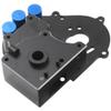 ShareGoo Aluminum Transmission Case Gearbox Housing w/Motor Plate Upgrade Parts #3691 Compatible with 1/10 Traxxas Slash 2WD Stampede VXL Rustler VXL Bandit RC Car view 3
